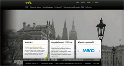 Desktop Screenshot of eeip.cz